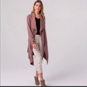 Anthro Thread and Supply Emrata duster blush small